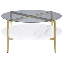 Load image into Gallery viewer, Jonelle - Round Glass Top Table