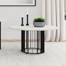 Load image into Gallery viewer, Haven - Round Genuine White Marble Top Table