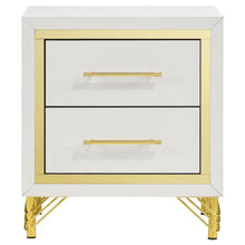 Load image into Gallery viewer, Lucia - 2-Drawer Nightstand - White