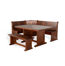 Load image into Gallery viewer, Tuscany - Breakfast Nook Set - Vintage Mocha
