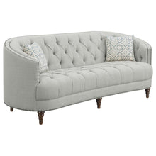 Load image into Gallery viewer, Avonlea - Upholstered Sloped Arm Sofa Set Fabric