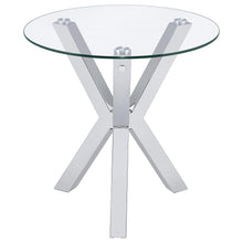 Load image into Gallery viewer, Kenzie - Round Tempered Glass Top Table