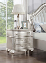 Load image into Gallery viewer, Evangeline - 3-Drawer Nightstand - Silver Oak