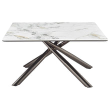Load image into Gallery viewer, Carvell - Square Sintered Stone Table