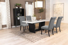 Load image into Gallery viewer, Sherry - Rectangular Marble Top Dining Table Set