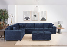 Load image into Gallery viewer, Atlantic - Upholstered Modular Sectional Sofa With Ottoman