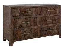 Load image into Gallery viewer, Praga - 6-Drawer Dresser - Almond / Barrel Brown
