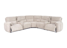 Load image into Gallery viewer, Modesto - Modular Power Reclining Sectional With Power Adjustable Headrests