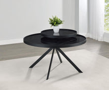 Load image into Gallery viewer, Briggs - Round Marble Printed Glass Top Coffee Table