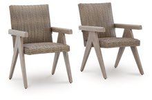 Load image into Gallery viewer, Cliff Trails - Beige - Arm Chair (Set of 2)