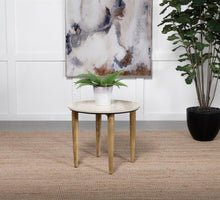 Load image into Gallery viewer, Aldis - Round Marble Top Table