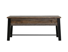 Load image into Gallery viewer, Loft Brown - Counter Height Sofa Table - Two Tone Gray / Brown
