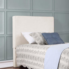 Load image into Gallery viewer, Kosmo - Upholstered Twin Panel Headboard - Sand