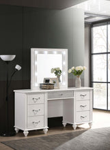 Load image into Gallery viewer, Barzini - 7-Drawer Vanity Set With Lighting - White