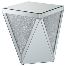 Load image into Gallery viewer, Amore - Square Mirrored Acrylic Crystal Table