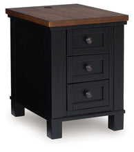 Load image into Gallery viewer, Wildenauer - Brown / Black - Chair Side End Table