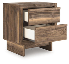 Load image into Gallery viewer, Chirason - Brown - Two Drawer Night Stand