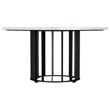 Load image into Gallery viewer, Haven - Round Genuine White Marble Top Table