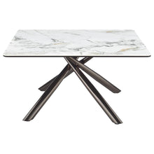 Load image into Gallery viewer, Carvell - Square Sintered Stone Table