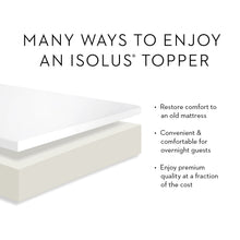 Load image into Gallery viewer, Gel Memory Foam Mattress Topper