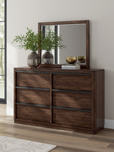 Load image into Gallery viewer, Dilenno - Dark Brown - Dresser And Mirror
