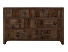 Load image into Gallery viewer, Praga - 6-Drawer Dresser - Almond / Barrel Brown