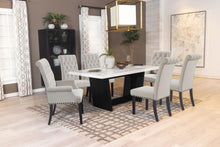 Load image into Gallery viewer, Sherry - Rectangular Marble Top Dining Table Set