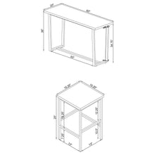 Load image into Gallery viewer, Marmot - 4 Piece Rectangular Counter Height Table Set - Chrome