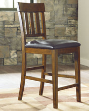 Load image into Gallery viewer, Ralene - Medium Brown - Upholstered Barstool (Set of 2)