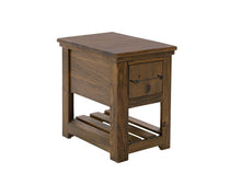 Load image into Gallery viewer, Walnut - 1 Drawer Chairside Table