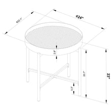 Load image into Gallery viewer, Ozella - Round Table With Hidden Storage Sandy