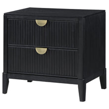 Load image into Gallery viewer, Brookmead - 2-Drawer Nightstand - Black