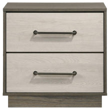 Load image into Gallery viewer, Fenwick - 2-Drawer Nightstand Bedside Table - Gray Oak