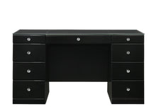 Load image into Gallery viewer, Avery - Vanity Desk With Glass Top And LED Mirroк