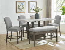 Load image into Gallery viewer, Grayson - Counter Height Set - Driftwood Base