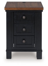 Load image into Gallery viewer, Wildenauer - Brown / Black - Chair Side End Table