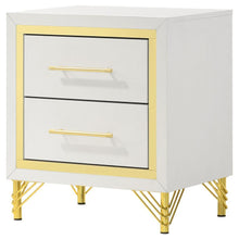 Load image into Gallery viewer, Lucia - 2-Drawer Nightstand - White