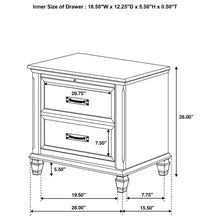 Load image into Gallery viewer, Franco - 2-Drawer Nightstand