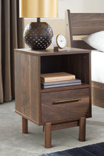 Load image into Gallery viewer, Calverson - Mocha - One Drawer Night Stand - Medium