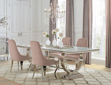 Load image into Gallery viewer, Antoine - Rectangle Glass Top Dining Table Set