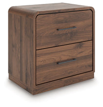 Load image into Gallery viewer, Fortlorn - Walnut Brown - Two Drawer Night Stand