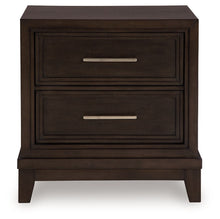 Load image into Gallery viewer, Neymorton - Dark Grayish Brown - Two Drawer Night Stand