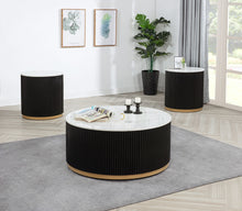 Load image into Gallery viewer, Kara - End Table - Black / White