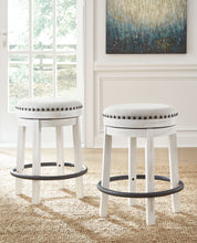 Load image into Gallery viewer, Valebeck - Upholstered Swivel Stool