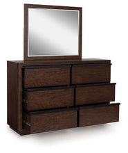 Load image into Gallery viewer, Dilenno - Dark Brown - Dresser And Mirror