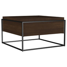 Load image into Gallery viewer, Fulton - Square - Mango Wood Coffee Table - Dark Brown