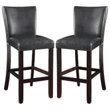 Load image into Gallery viewer, Alberton - Leatherette Upholstered Bar Chair (Set of 2) - Black