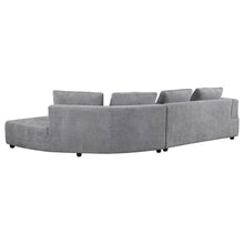Load image into Gallery viewer, Toscano - Upholstered Sectional Sofa - Gray