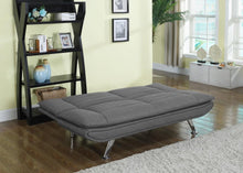 Load image into Gallery viewer, Julian - Upholstered Tufted Convertible Sofa Bed - Gray