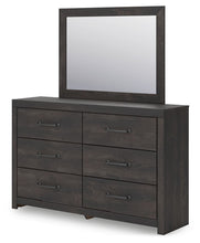 Load image into Gallery viewer, Hollivern - Dark Gray - Dresser And Mirror